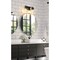 Z-Lite Lauren Vanity, 2-Light, 16 In.W x 6.5 In.L x 8.5 In.H, Matte Black/Clear 819-2V-MB - alternate 8